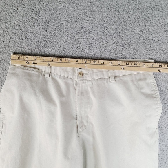 Vintage Weatherproof Khaki Pants Mens Size 34 x 28.5 Beige Straight Leg‎ Chino - Picture 14 of 16